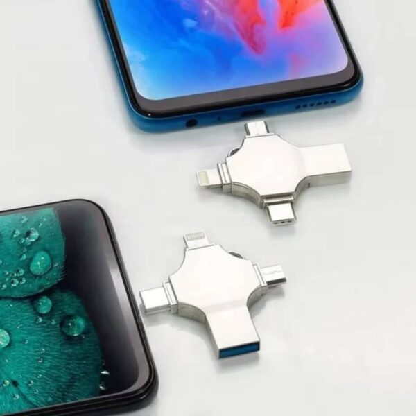 VazyFlash 4-en-1 – La Clé USB Tout-en-Un pour Tous Vos Appareils ! – Image 7