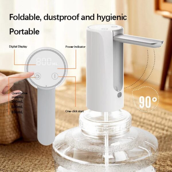 Nom du Produit : AquaFlow™ : La Pompe à Eau Rechargeable qui Simplifie Votre Vie ! – Image 4