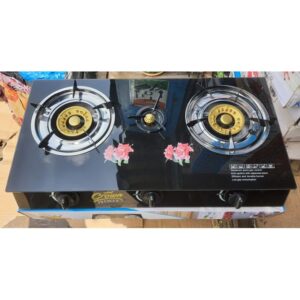 🔥 Réchaud à Gaz L&Z – 2 Foyers Automatique | Surface Vitrée | Design Premium