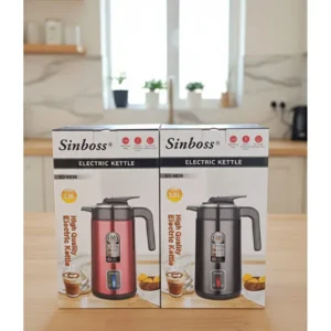 ☕ Bouilloire Électrique SINBOSS – 3 Litres | Indicateur de Température | Haute Qualité