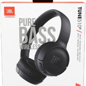 🎧 Casque Bluetooth JBL – Sans fil | Son Pure Bass | Autonomie longue durée