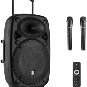 🔊 Enceinte Bluetooth JIEPAK JP-D15 – 15 pouces | Ultra puissante | Karaoké & Événements