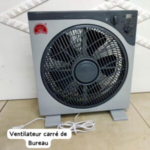 Ventilateur Carré de Bureau - Changli Crown Square Desk Fan