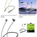 🎧 Écouteurs Bluetooth Oraimo Necklace – Tour de cou | Autonomie 30h | Basses puissantes