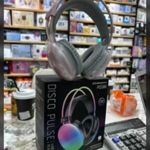 🎧 Casque Bluetooth Disco Pulse PGS80 – LED RGB | Sans fil | Son immersif