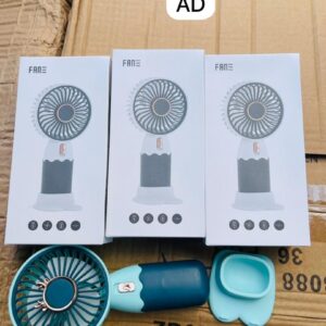 Mini Ventilateur Portable Rechargeable – USB | Silencieux | Avec support