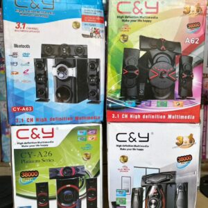 🔊 Woofer C&Y 3.1 – Bluetooth | 38000W PMPO | Son Puissant