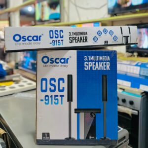 🔊 Woofer OSCAR OSC-915T – 3.1 | Bluetooth | Son Puissant & Design Moderne