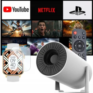 📽️ Projecteur HD avec Télécommande - Mini LED Projector Smart Portable