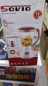 🥤 Mixeur 2 en 1 SOVIO SO-330B – Blender + Moulin | 500W | 1.5L