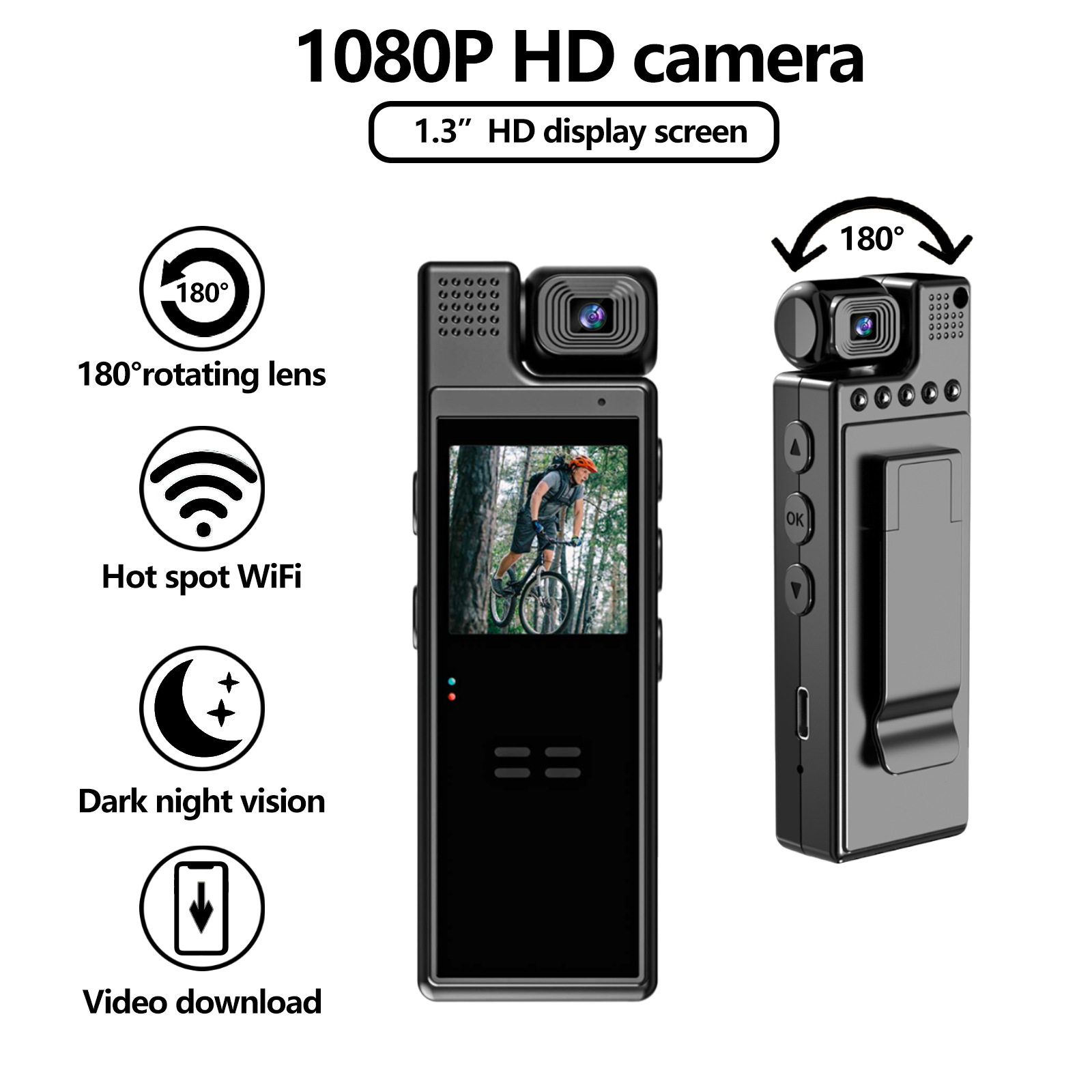 🔥 SecureClip™ – La Caméra Portable Qui Enregistre Vos Moments Importants en Toute Discrétion – Image 2